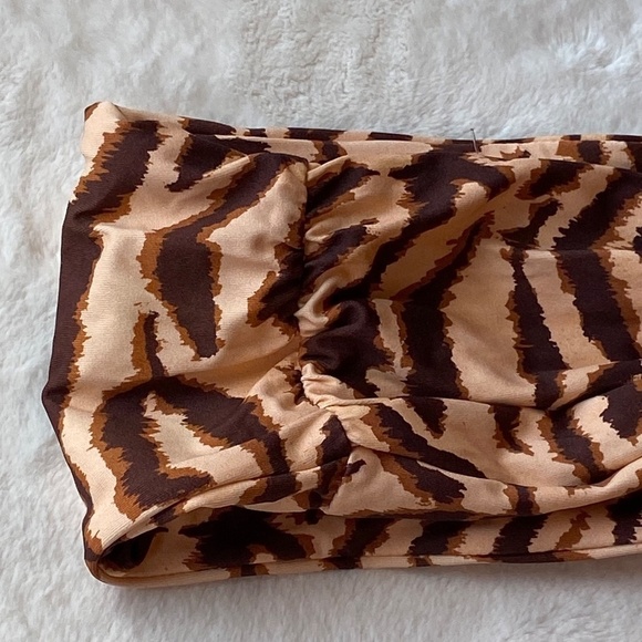 New! Stone Fox Swim Lele knotted nadeau bikini top 19654 - Picture 7 of 12